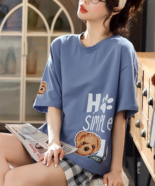 MAISON DE THERESE（メゾン ド テレーズ）の「コットンパジャマ（ルームウェア/パジャマ・レディース・B/A/C/D/F/E・XL/L/M）」の5枚目の写真