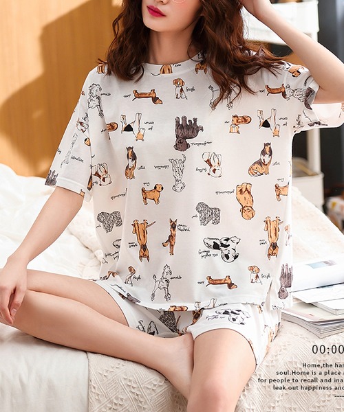 MAISON DE THERESE（メゾン ド テレーズ）の「コットンパジャマ（ルームウェア/パジャマ・レディース・B/A/C/D/F/E・XL/L/M）」の18枚目の写真