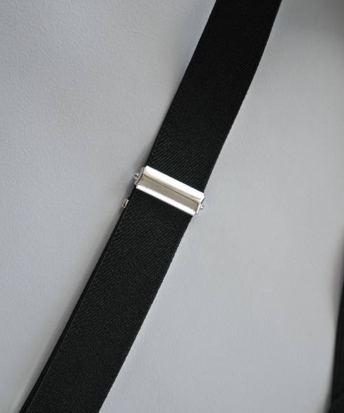 An+u（アンユー）の「25mm サスペンダー（サスペンダー・レディース・ブラック/ダークブラウン/オフホワイト・FREE）」の11枚目の写真