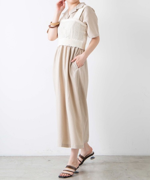 WEGO（ウィゴー）の「WEGO/ダメージニットビスチェ（ベスト・レディース・ブラック/オレンジ/アイボリー/ブルー/ライトグレー・FREE）」の10枚目の写真