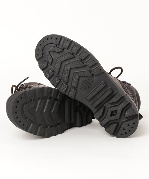 PALLADIUM（パラディウム）の「PALLADIUM/パラディウム　　PAMPA SHIELD WP+ LTH  /パンパ シールド ウォータープルーフプラス レザー 　レインスニーカー   76844（スニーカー・メンズ・ブラウン・22.5cm/23.5cm/26.5cm/23.0cm/24.0cm/25.0cm/26.0cm/27.0cm/28.0cm）」の3枚目の写真