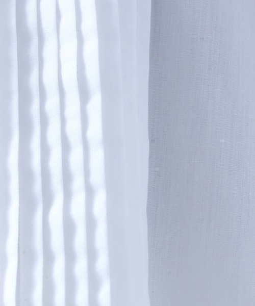 HARE（ハレ）の「ドルマンビッグシャツ(HARE)（シャツ/ブラウス・レディース・ブラック/オフホワイト・FREE）」の5枚目の写真