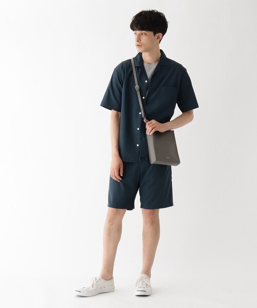 BASECONTROL（ベースコントロール）の「◆レザータッチ 軽量 縦型 コンパクトミニショルダーバッグ（ショルダーバッグ・メンズ・ブラック/グレー/ライトベージュ・99）」の11枚目の写真