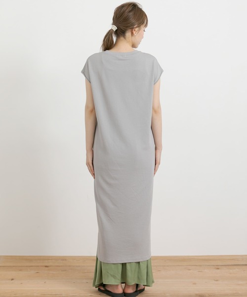 URBAN RESEARCH Sonny Label（アーバンリサーチサニーレーベル）の「サマースウェットロングワンピース（ワンピース・レディース・ネイビー/グレー/ピンク・FREE）」の12枚目の写真