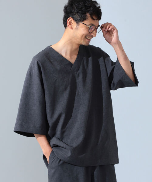 B:MING by BEAMS(ビーミングバイビームス)の「B:MING by BEAMS / イージーセットアップ(セットアップ・メンズ・チャコールグレー/ネイビー・MEDIUM/LARGE)」の4枚目の写真