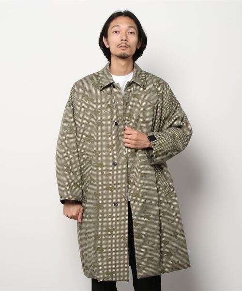 N.HOOLYWOOD（N.ハリウッド）の「BALMACAAN COAT（ステンカラーコート・メンズ・カーキ系・38/40/36）」の9枚目の写真