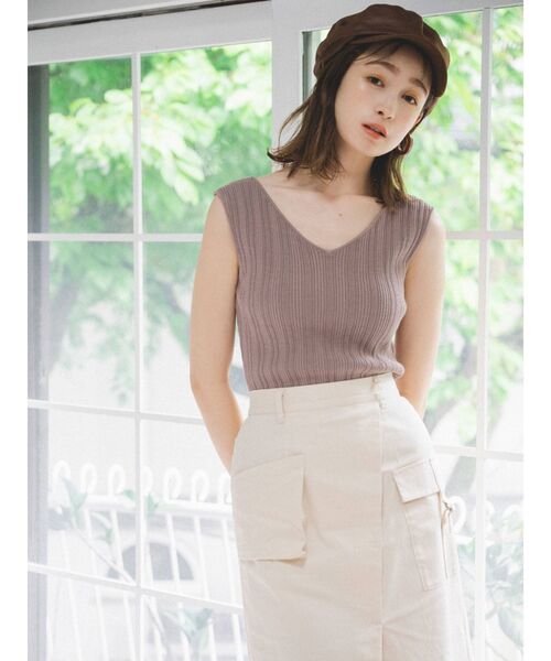 dazzlin（ダズリン）の「ワークレースタックスカート（スカート・レディース・インディゴブルー/アイボリー・SMALL/MEDIUM）」の7枚目の写真