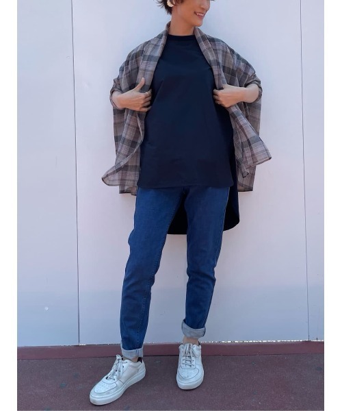 BEARDSLEY(ビアズリー)の「デニムパギンス(デニムパンツ・レディース・ブルー・1/0)」の11枚目の写真