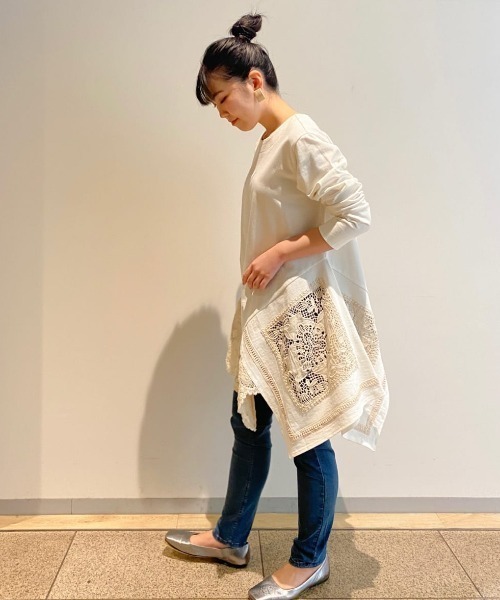 BEARDSLEY(ビアズリー)の「デニムパギンス(デニムパンツ・レディース・ブルー・1/0)」の19枚目の写真