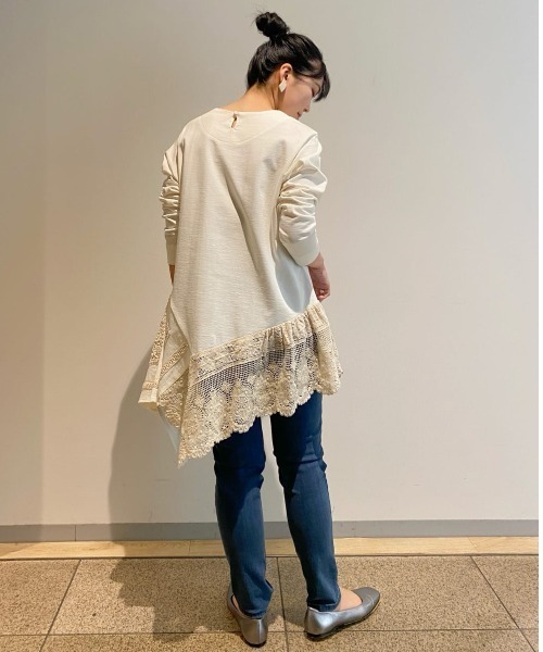 BEARDSLEY(ビアズリー)の「デニムパギンス(デニムパンツ・レディース・ブルー・1/0)」の18枚目の写真