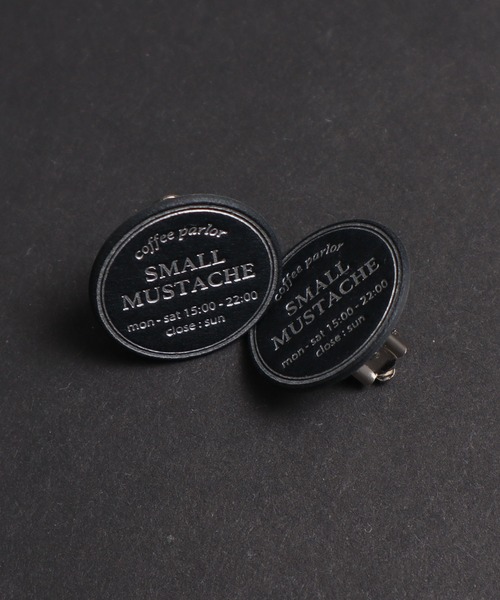 I am I in fact...(アイアムアイインファクト)の「SMALL MUSTACHE コースターイヤリング(イヤリング・レディース・グリーン/ブルー/ブラック・FREE)」の11枚目の写真