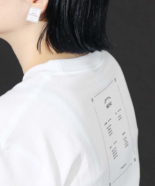 I am I in fact...(アイアムアイインファクト)の「SMALL MUSTACHE コースターイヤリング(イヤリング・レディース・グリーン/ブルー/ブラック・FREE)」の6枚目の写真