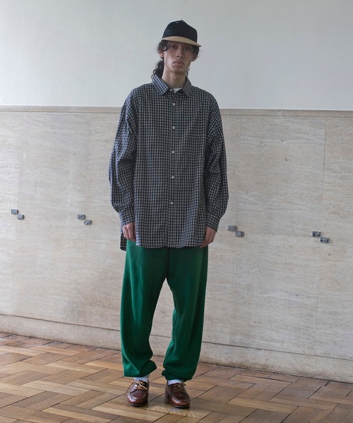 wonderland(ワンダーランド)の「SWEAT PANTS(スウェットパンツ・メンズ・ブラック/アッシュグレー/グリーン・2/1/0)」の17枚目の写真