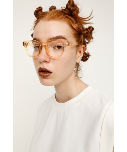 SLY（スライ）の「CLEAR LENS GLASSES クリアレンズ（メガネ・レディース・ブラック/クリア・FREE）」の13枚目の写真