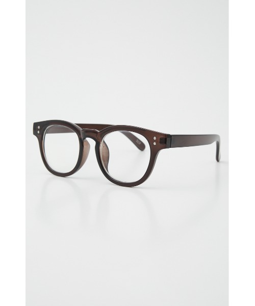 SLY（スライ）の「CLEAR LENS GLASSES クリアレンズ（メガネ・レディース・ブラック/クリア・FREE）」の5枚目の写真