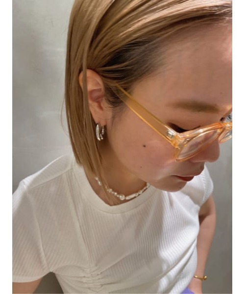 SLY（スライ）の「CLEAR LENS GLASSES クリアレンズ（メガネ・レディース・ブラック/クリア・FREE）」の21枚目の写真