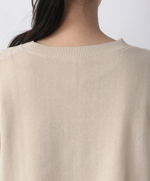 LOWRYS FARM（ローリーズファーム）の「ショートニット２Ｐ６Ｓ　215896（ニット/セーター・レディース・アイボリー/ブラック/グリーン・FREE）」の12枚目の写真