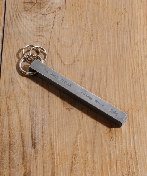 Butler Verner Sails(バトラーヴァーナーセイルス)の「Butler Verner Sails バトラーバーナーセイルズ / THE HOTEL KEY HOLDER アルミホテルキーホルダー / JA-2570(キーホルダー・メンズ・その他1/その他2/その他3・FREE)」の6枚目の写真