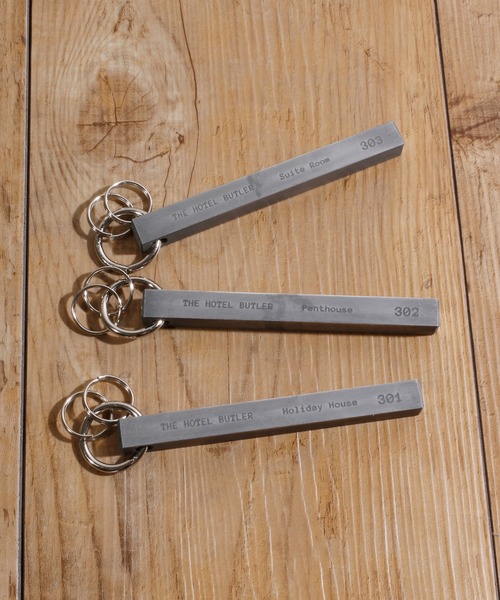 Butler Verner Sails(バトラーヴァーナーセイルス)の「Butler Verner Sails バトラーバーナーセイルズ / THE HOTEL KEY HOLDER アルミホテルキーホルダー / JA-2570(キーホルダー・メンズ・その他1/その他2/その他3・FREE)」の11枚目の写真