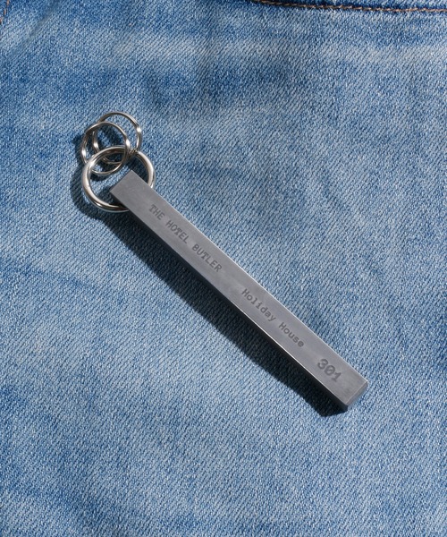 Butler Verner Sails(バトラーヴァーナーセイルス)の「Butler Verner Sails バトラーバーナーセイルズ / THE HOTEL KEY HOLDER アルミホテルキーホルダー / JA-2570(キーホルダー・メンズ・その他1/その他2/その他3・FREE)」の9枚目の写真