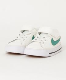 NIKE | NIKE ナイキ 12-16COURT LEGACY (TDV) コート　レガシーV KDA5382 *108SAIL/GRNS(スニーカー)