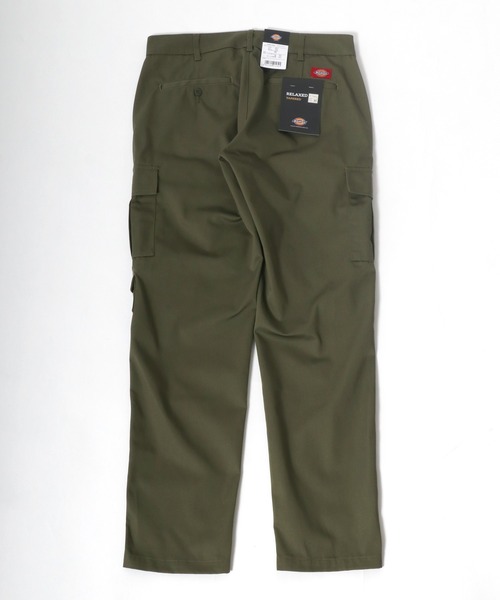 Dickies（ディッキーズ）の「Dickies(ディッキーズ)ツイルワイドテーパードカーゴパンツ（カーゴパンツ・メンズ・ベージュ/カーキ・32inch/30inch/28inch/34inch/36inch）」の18枚目の写真