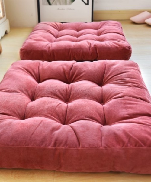 REBALANCE（リバランス）の「カラークッション ふわふわコーデュロイ（クッション/クッションカバー・レディース・A/B/C/D/E/F/G/I/J/K/L/M/N/O/P/H/Q/R・ONE SIZE）」の5枚目の写真