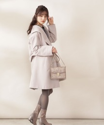 PROPORTION BODY DRESSING | 【堀田茜さん着用　美人百花11月号 掲載商品】《EDIT COLOGNE》ビックショールカラーミドルコート / 1211253900(チェスターコート)