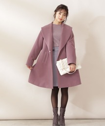 PROPORTION BODY DRESSING | 【堀田茜さん着用 美人百花11月号 掲載商品】《EDIT COLOGNE》ビックショールカラーミドルコート / 1211253900(チェスターコート)
