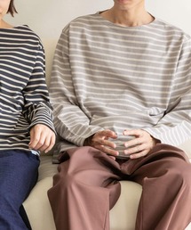 FORK&SPOON | FORK&SPOON　ボートネックボーダー(Tシャツ/カットソー)