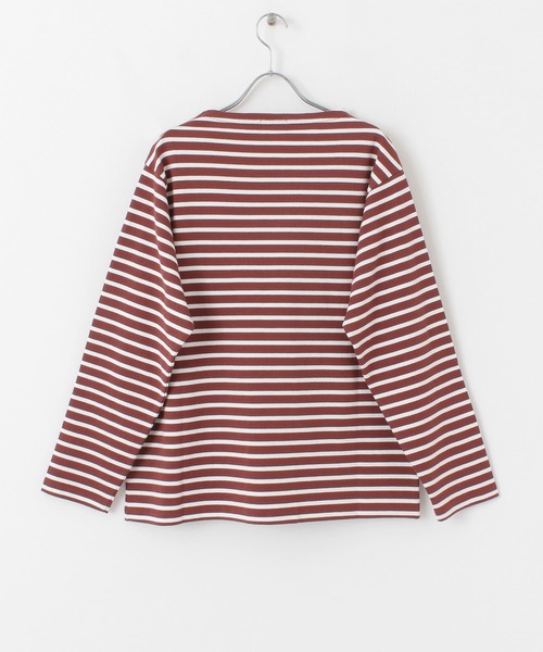 FORK&SPOON（フォークアンドスプーン）の「FORK&SPOON　ボートネックボーダー（Tシャツ/カットソー・メンズ・レッド系その他/ホワイト系その他/グレー系その他/ブルー系その他・3/5/4）」の20枚目の写真