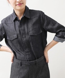 【UNION LAUNCH/ユニオンランチ】IENA 別注 デニムシャツ◆