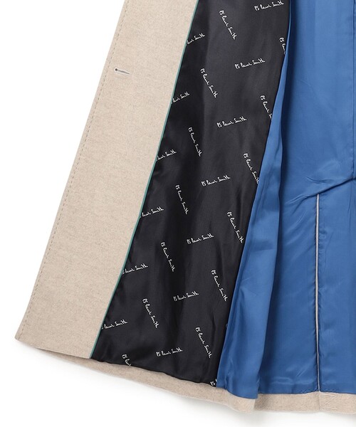 Paul Smith（ポールスミス）の「ウールカシミヤ コート（ステンカラーコート・レディース・ブラック系/ベージュ系・40/38/42/36/44L/42L）」の13枚目の写真