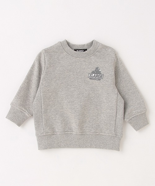 XLARGE KIDS（エクストララージキッズ）の「OGゴリラトレーナー（スウェット・キッズ・アイボリー/ブラウン/トップグレー/ブラック・110cm/120cm/90cm/100cm/80ｃｍ/130cm/140cm）」の3枚目の写真