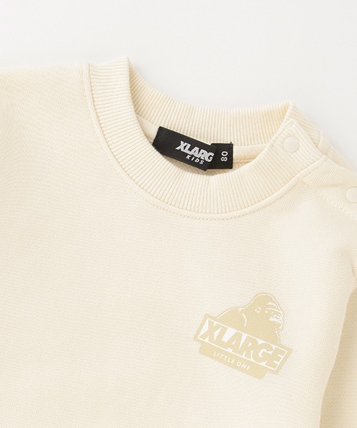 XLARGE KIDS（エクストララージキッズ）の「OGゴリラトレーナー（スウェット・キッズ・アイボリー/ブラウン/トップグレー/ブラック・110cm/120cm/90cm/100cm/80ｃｍ/130cm/140cm）」の10枚目の写真