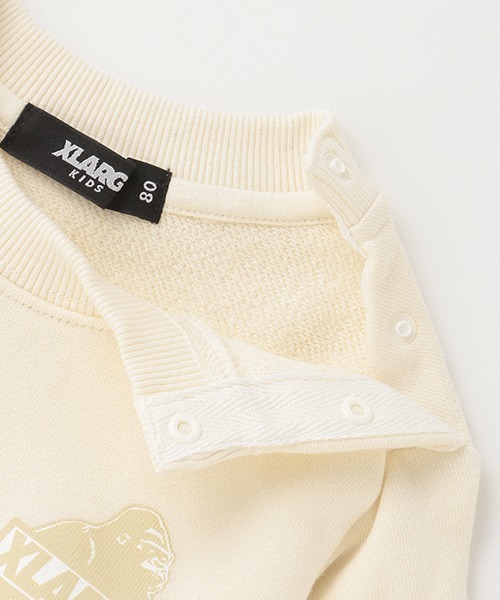 XLARGE KIDS（エクストララージキッズ）の「OGゴリラトレーナー（スウェット・キッズ・アイボリー/ブラウン/トップグレー/ブラック・110cm/120cm/90cm/100cm/80ｃｍ/130cm/140cm）」の13枚目の写真