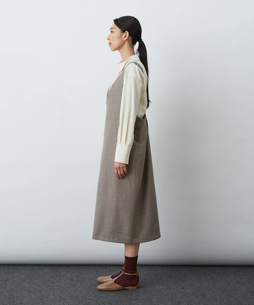 LOISIR（ロワズィール）の「ウールサキソニージャンパースカート