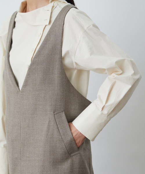 LOISIR（ロワズィール）の「ウールサキソニージャンパースカート