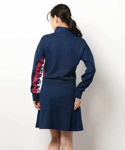 FILA（フィラ）の「【FILA:フィラゴルフ】レディースワンピース / ゴルフウェア（ワンピース・レディース・ネイビー/杢グレー/ブラック・LARGE/MEDIUM/X-LARGE）」の4枚目の写真