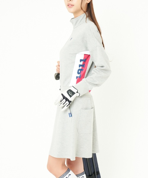 FILA（フィラ）の「【FILA:フィラゴルフ】レディースワンピース / ゴルフウェア（ワンピース・レディース・ネイビー/杢グレー/ブラック・LARGE/MEDIUM/X-LARGE）」の7枚目の写真
