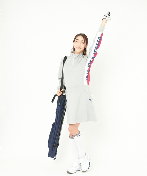 FILA（フィラ）の「【FILA:フィラゴルフ】レディースワンピース / ゴルフウェア（ワンピース・レディース・ネイビー/杢グレー/ブラック・LARGE/MEDIUM/X-LARGE）」の13枚目の写真