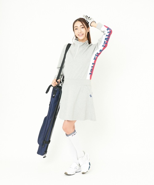 FILA（フィラ）の「【FILA:フィラゴルフ】レディースワンピース / ゴルフウェア（ワンピース・レディース・ネイビー/杢グレー/ブラック・LARGE/MEDIUM/X-LARGE）」の14枚目の写真