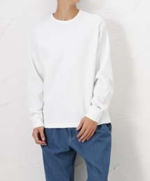 DISCUS ディスカス 無地ワッフルロングスリーブTシャツ
