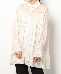 ブラウス シャツ GHOSPELL/ゴスペル Pernilla Pleat Top レディース GHOSPELL/ゴスペル Pernilla Pleat Top（シャツ／ブラウス）｜U
