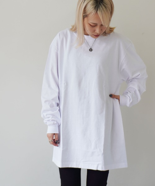 Port(ポート)の「【 SHAKA WEAR / シャカウェア 】 ヘビーウェイト ビッグシルエット ロンTee(Tシャツ/カットソー・メンズ・ホワイト/ブラック・XXX-LARGE/M/XL/XXL/L)」の2枚目の写真