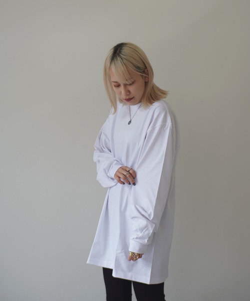 Port(ポート)の「【 SHAKA WEAR / シャカウェア 】 ヘビーウェイト ビッグシルエット ロンTee(Tシャツ/カットソー・メンズ・ホワイト/ブラック・XXX-LARGE/M/XL/XXL/L)」の3枚目の写真