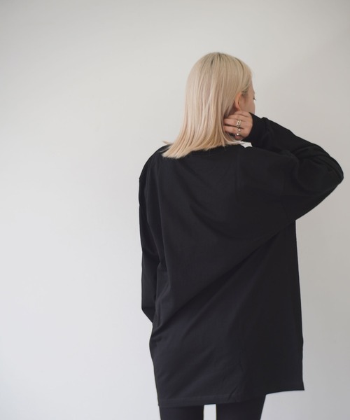 Port(ポート)の「【 SHAKA WEAR / シャカウェア 】 ヘビーウェイト ビッグシルエット ロンTee(Tシャツ/カットソー・メンズ・ホワイト/ブラック・XXX-LARGE/M/XL/XXL/L)」の5枚目の写真