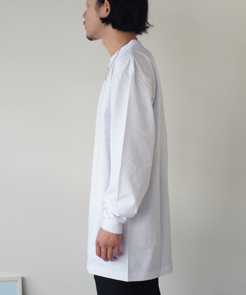Port(ポート)の「【 SHAKA WEAR / シャカウェア 】 ヘビーウェイト ビッグシルエット ロンTee(Tシャツ/カットソー・メンズ・ホワイト/ブラック・XXX-LARGE/M/XL/XXL/L)」の9枚目の写真