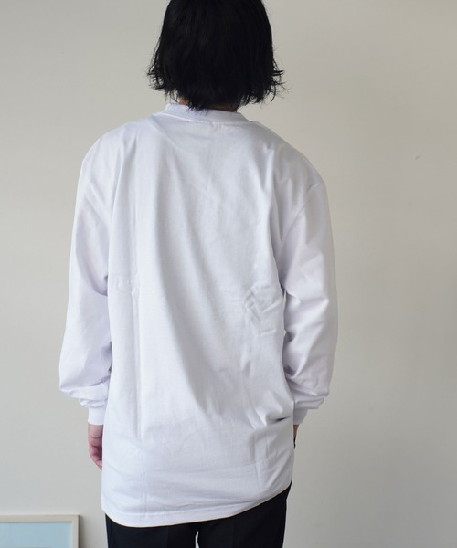 Port(ポート)の「【 SHAKA WEAR / シャカウェア 】 ヘビーウェイト ビッグシルエット ロンTee(Tシャツ/カットソー・メンズ・ホワイト/ブラック・XXX-LARGE/M/XL/XXL/L)」の8枚目の写真