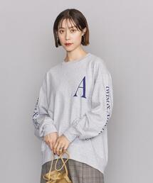 AMERICANA | ＜Americana(アメリカーナ)＞ロングスリーブ Tシャツ -ウォッシャブル- :(Tシャツ/カットソー)